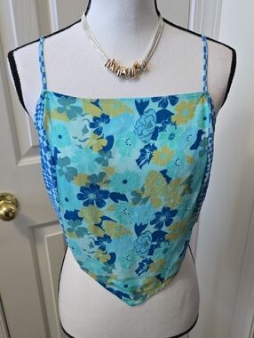 SO BRAND WOMEN'S JUNIOR SIZE  SUMMER SPAGHETTI STRAPS CROP TANK TOP SIZE XL